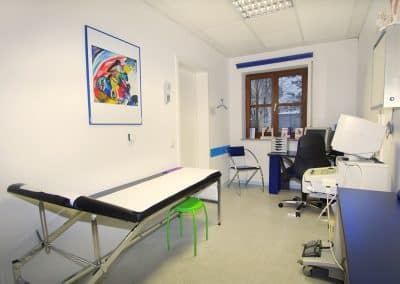 Behandlungsraum Orthopäden Centrum München Ost
